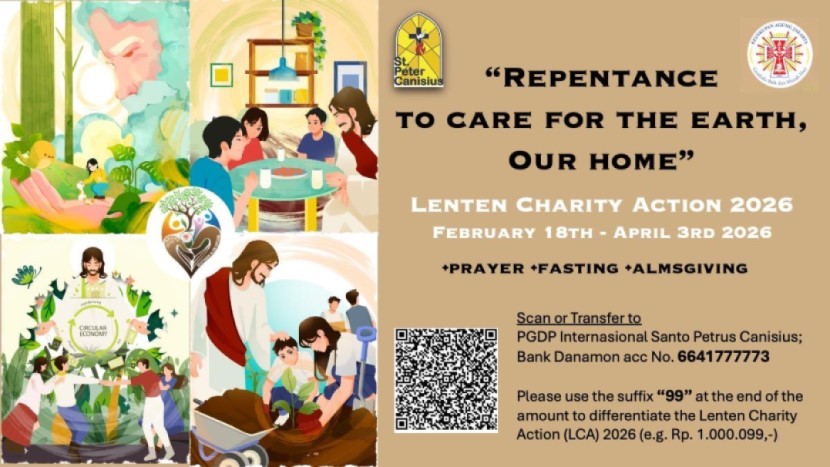 Lenten Charity Action 2026 February 18th - April 3rd 2026